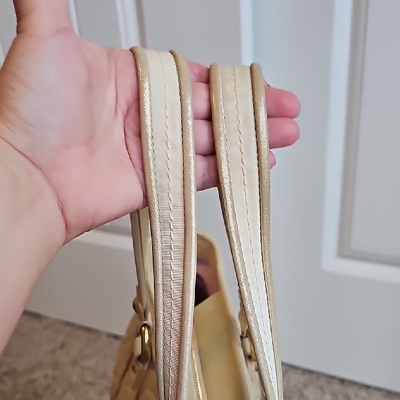Coach 2010 Poppy Glam Metallic Gold and Tan Tote Bag - Picture 9 of 16